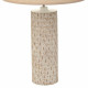 Lámpara de mesa Alexandra House Living Beige Poliresina 220-240 V 14 x 51 x 14 cm