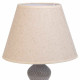 Desk lamp Alexandra House Living White Grey Metal Cloth 220-240 V 25 x 46 x 25 cm