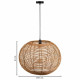 Ceiling Light Alexandra House Living Brown
