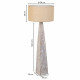 Lámpara de Pie Alexandra House Living Blanco 220-240 V 20 x 122 x 20 cm