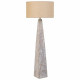 Lámpara de Pie Alexandra House Living Blanco 220-240 V 20 x 122 x 20 cm