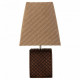 Lámpara de mesa Alexandra House Living Marrón Poliresina 220-240 V 13 x 24 x 13 cm