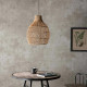 Ceiling Light Alexandra House Living Brown Rattan
