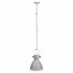 Lámpara de Techo Alexandra House Living Blanco Gris