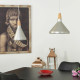 Ceiling Light Alexandra House Living Silver