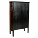 Cupboard Alexandra House Living Brown Wood Elm wood 40 x 160 x 95 cm Oriental 2 Shelves