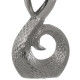 Decorative Figure Alexandra House Living Silver Ceramic 23,5 x 9 x 38 cm