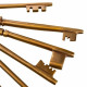Decorative Figure Alexandra House Living Brass Keys 3 x 20 x 10 cm