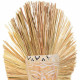 Decorative Figure Alexandra House Living Natural Wood Glass Marine algae Mask 53 x 13 x 30 cm