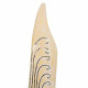 Decorative Figure Alexandra House Living Blue White Wood Glass Fish 148 x 10 x 23 cm