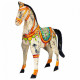 Decorative Figure Alexandra House Living Mango wood Horse 7 x 24 x 22 cm