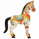 Decorative Figure Alexandra House Living Mango wood Horse 7 x 24 x 22 cm