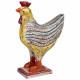 Decorative Figure Alexandra House Living Mango wood Rooster 15 x 41 x 31 cm