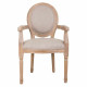 Dining Chair Alexandra House Living Cream 46 x 96 x 55 cm