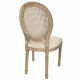 Dining Chair Alexandra House Living Beige 46 x 96 x 48 cm