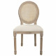 Dining Chair Alexandra House Living Beige 46 x 96 x 48 cm