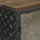 Nightstand Alexandra House Living Brown Grey 23 x 56 x 37 cm