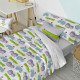 Cushion cover HappyFriday Mr Fox Hippo Multicolour 50 x 30 cm