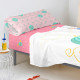 Fitted sheet HappyFriday MR FOX Multicolour 105 x 200 x 32 cm