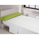 Fitted bottom sheet Happy Home MIX COLORS Green Super king 180 x 200 + 30 cm