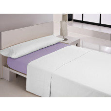 Fitted bottom sheet Happy Home MIX COLORS Light mauve Single 105 x 200 + 30 cm