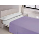 Top sheet Happy Home MIX COLORS Lilac 240 x 270 cm