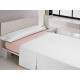 Fitted bottom sheet Happy Home MIX COLORS Pink Super king 180 x 200 + 30 cm