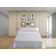 Sábana Encimera Hosteline IRIS Blanco Cama de 160