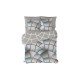 Funda Nórdica Pierre Cardin Lucas Gris 144 Hilos 150 x 230 cm