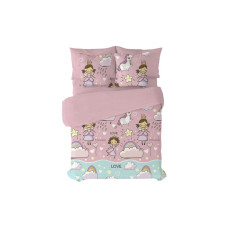 Juego de funda nórdica Pierre Cardin Morgana Rosa Cama de 105 3 Piezas