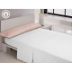 Funda de almohada Happy Home LISOS COTTON Antracita
