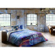 Nordic cover Lois NIGHT P. Blue King size 240 x 230 cm