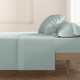 Pillowcase Happy Home Light grey 45 x 85 cm 2 Units