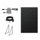 TORNASOL Kit solar autoinstalable 400W,panel solar panel rígido, bifacial, inclinación 60º