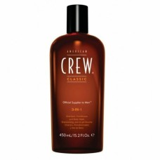 Champú American Crew ACW0001 250 ml 3 en 1