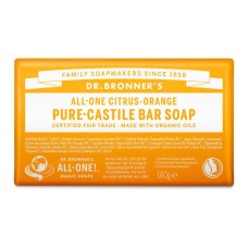 Pastilla de Jabón Dr Bronner's 140 g Cítrico