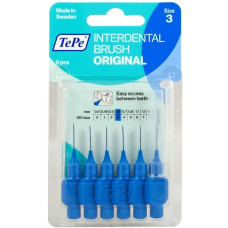 Cepillos interdentales Tepe Azul 0,6 mm 6 Unidades