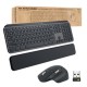 Keyboard and Mouse Logitech MX Keys Combo for Business Grey Steel German QWERTY