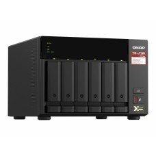 Almacenamiento en Red NAS Qnap TS-673A-8G Negro AM4 Socket: AMD Ryzen™ AMD Ryzen V1500B