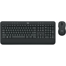 Keyboard and Mouse Logitech MK545 Qwertz German Black