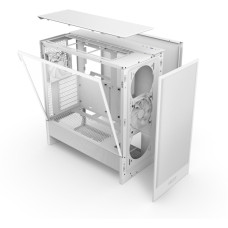 Caja Semitorre ATX NZXT H5 FLOW Blanco