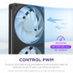 Ventilador de CPU NZXT NZXT RF-U24HF-B1