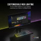 Teclado Gaming Corsair K55 CORE Negro