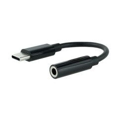 Adaptador USB-C a Jack 3.5 mm NANOCABLE 10.24.1205 Negro
