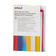 Tarjetas de Inserción para Plotter de corte Cricut 2009477 (12 Unidades)