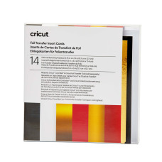 Tarjetas de Inserción para Plotter de corte Cricut Royal Flush S40 (14 Unidades)