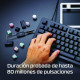 Tecla de repuesto HyperX 85U08AA Azul Negro