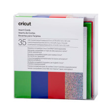 Tarjetas de Inserción para Plotter de corte Cricut 2009475 (35 Unidades)