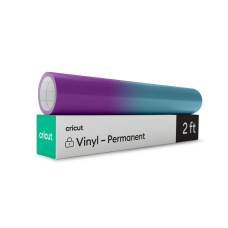 Permanent Vinyl for Cutting Plotter Cricut COLOR CHANGE Turquoise Purple