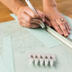 Thermal transfer vinyl sheet Cricut Decorative (6 Units)